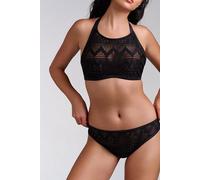 Marlies Dekkers Dolce Vita Black And Sand Push Up Bikini Top Größe: 70C | Bikinis Outlet | Damen | Schwarz