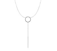 MARLION JEWELS Kette für damen in zwei Formen unterteilt. Halskette aus vergoldetem/versilbertem Chirurgenstahl ideal als Geschenk. Schmuck Damen (Versilberung)