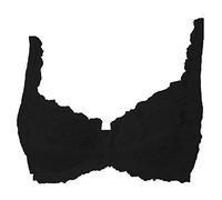 Marlon Damen Bügel-BH mit Spitze, nicht gepolstert, Schwarz oder Weiß, Größen 34-44 B-DD Prime Gr. 95D , Schwarz