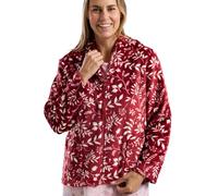 Marlon Damen Lucy Fleece Bettjacke Bettjacke, Deep Cherry, S
