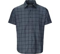 Marmot AirExchange Novelty Herren Hemden blau Größe S Trekking Atmungsaktiv