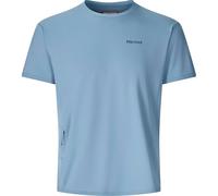 Marmot AirExchange UPF 50 Crew Herren T-Shirts blau Größe S Trekking Atmungsaktiv