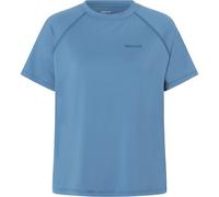 Marmot Damen Windridge T-Shirt (Größe L, blau)