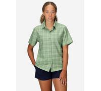 Marmot Wm's Airexchange Novelty Short Sleeve Shirt agate green (24373) XS
