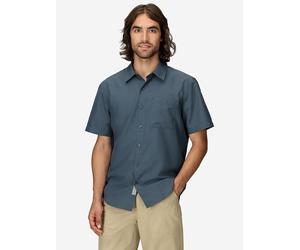 Marmot Funktionshemd "AirExchange" in Blau - Größe M | Herren Sportshirts