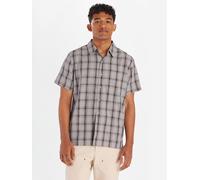 Marmot Eldridge Classic Short Sleeve sleet oliver plaid (23614) L