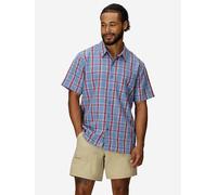 Marmot Eldridge Novelty Classic Kurzarmhemd Rain Cloud Oliver Plaid L (M10665-24388-L)