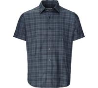 Marmot Herren AirExchange Novelty Hemd (Größe S, blau)