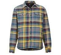 Marmot Herren Langarmshirt Ridgefield LS, Bright Steel, XXL, 44300-1862-7-XXL