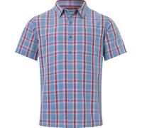 Marmot Eldridge Novelty Classic Short Sleeve rain cloud oliver plaid (24388) S