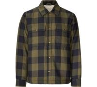Marmot Men's Ridgefield Sherpa Flannel Shirt Jacket Nori/black M