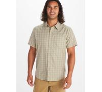 Marmot Reise-/Wanderhemd Aerobora (angenehmer Tragekomfort) Kurzarm vetivergrau Herren, Größe M