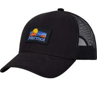 Marmot Retro Trucker Hat Black OneSize