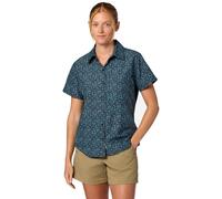 Marmot Wm's Airexchange UPF 40 Novelty Short Sleeve Shirt blackened gardener art (42524) XL
