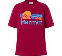 Marmot Wm's Coastal Tee Short Sleeve red mulberry (41905) XS