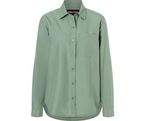 Marmot Women's Airexchange Upf 40 Ls Shirt Agate Green XS