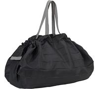 Marna S411E Shupatto Compact Bag M Schwarz Faltbare Eco Tasche Sofort Faltbar Langlebig, Schwarz, Medium
