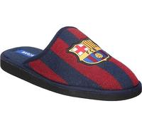 MARPEN SLIPPERS, Offizielle FC Barcelona Fußball Winter Hausschuhe mit Absatz Unisex für Herren oder Damen, Blaugrana Offene, Größe 40