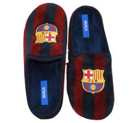 MARPEN SLIPPERS, Offizielle FC Barcelona Fußball Winter Hausschuhe Unisex für Herren oder Damen, Klassisch Offene, Größe 46