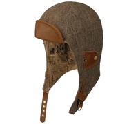 Marport Leinen Cabriomütze by Stetson braun-meliert M (56-57 cm)