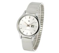 MARQUIS Elegante Damen Funkuhr (Junghans-Uhrwerk) Gehäuse und Armband aus Edelstahl 964.4005