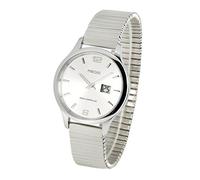 MARQUIS Elegante Damen Funkuhr (Junghans-Uhrwerk) Gehäuse und Armband aus Edelstahl 964.4904