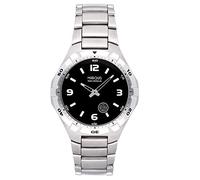 MARQUIS Herren Funkuhr Armbanduhr Edelstahlgehäuse mit Edelstahlverschluss 6525