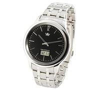 MARQUIS Herren Funkuhr, Gehäuse und Armband aus Edelstahl, deutsches Funkwerk, Armbanduhr 4144