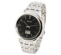 MARQUIS Herren Funkuhr, Gehäuse und Armband aus Edelstahl, Faltschließe 983.4104