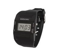Marschall Deutsch sprechende Armbanduhr I 1109 I Extra großes Display I Ansage von Uhrzeit und Wochentag I Wecker I Perfekt für Senioren, Blinde und Sehbehinderte