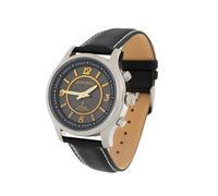 Marschall Deutsch sprechende Damen Armbanduhr I Mit Solarpanel I 1148sl I Funkarmbanduhr I Für Blinde, Senioren und Demenzkranke I Datum- und Zeitansage I Lederarmband