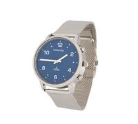 Marschall Deutsch sprechende Unisex Armbanduhr I Mit Solarpanel I 1150b I Funkarmbanduhr I Für Blinde, Senioren und Demenzkranke I Datum- und Zeitansage I Milanaisearmband