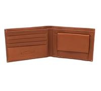Marshal Dünne Geldbörse aus weichem Leder für Kinder, schmal, dünn, Hellbraun, small, Faltbare Brieftasche
