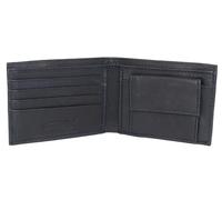 MARSHAL Dünne Geldbörse aus weichem Leder für Kinder, schmal, dünn, Marineblau, small, Faltbare Brieftasche