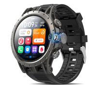 Marsyu 2026 Neue 4G Android Smartwatch Herren mit SIM-Kartenslot Rund Unr 1,43" AMOLED Smart Watch 3GB RAM + 32GB ROM GPS Integriert WiFi 180° Drehbare Kamera 750 mAh Unterstützt Anrufe/SMS/Apps
