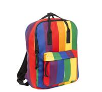 NEW REBELS Freizeitrucksack »Freizeit Rucksack 18L Mart Handle Rainbow« (Stück, Stück), Rucksack