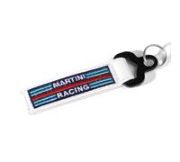 Martini Racing Schlüsselanhänger weiß