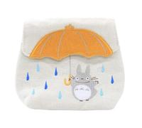 Marushin 1165037400 Ghibli My Neighbor Totoro Pouch, großer Regenschirm, Baumwolle, Regenschirmtyp, H 4,7 x B 5,9 x T 2,4 cm (12 x 15 x 6 cm)