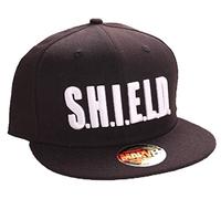 Marvel Agents of S.H.I.E.L.D. Logo Snapback Cap (schwarz)