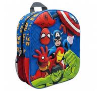 Marvel Avengers 3D EVA Rucksack für Kinder | Schulrucksack mit Hartschalenfront | Leichter Rucksack für Kindergarten & Vorschule mit verstellbaren Schultergurten | Tagesrucksack für Jungen