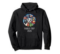 Marvel Avengers A-Logo Circle Super Hero Family Trip 2026 Pullover Hoodie