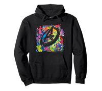Marvel Avengers A Watercolor Super Heroes Pullover Hoodie