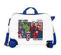 Marvel Avengers All Avengers Kinder-Koffer Mehrfarbig 50x38x20 cms Hartschalen ABS Kombinationsschloss 34L 2,1Kgs 4 Räder Handgepäck