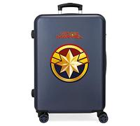 Marvel Avengers All Avengers Mittlerer Koffer Blau 48x68x26 cms Hartschalen ABS Kombinationsschloss 70L 3,7Kgs 4 Doppelräder