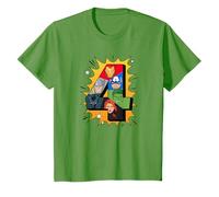 Marvel Avengers Comic Super Heroes 4th Birthday T-Shirt