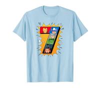 Marvel Avengers Comic Super Heroes 7th Birthday T-Shirt T-Shirt