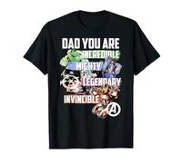 Marvel Avengers Dad You Are Incredible Father's Day T-Shirt