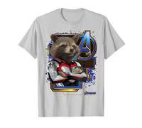Marvel Avengers Endgame Rocket Logo Graphic T-Shirt T-Shirt