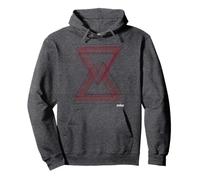 Marvel Avengers: Infinity War Black Widow Geometric Logo Pullover Hoodie