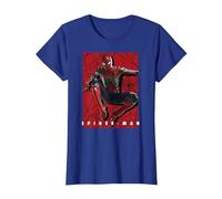 Marvel Avengers: Infinity War Spider-Man Poster T-Shirt, Damen, Königsblau, L